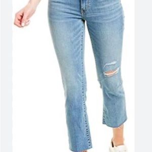 Sam Edelman Stiletto High Rise Kick Flare Jeans